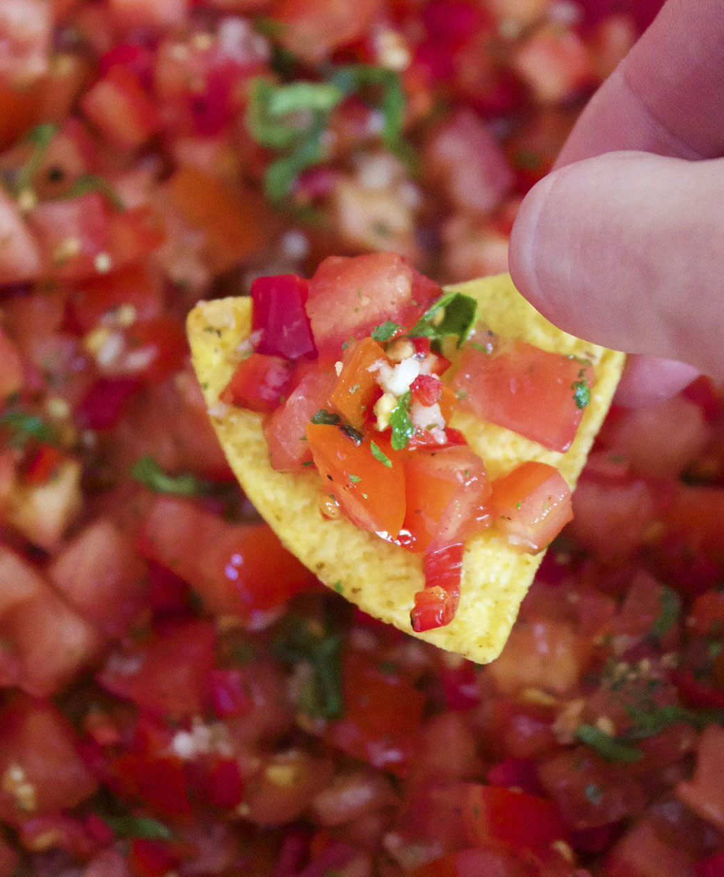Empty the Fridge - Tomatensalsa