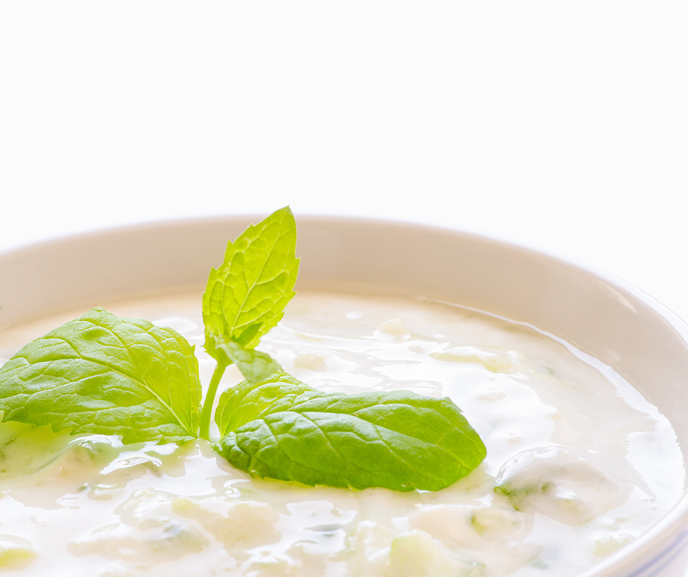 Empty the fridge - Munt raita