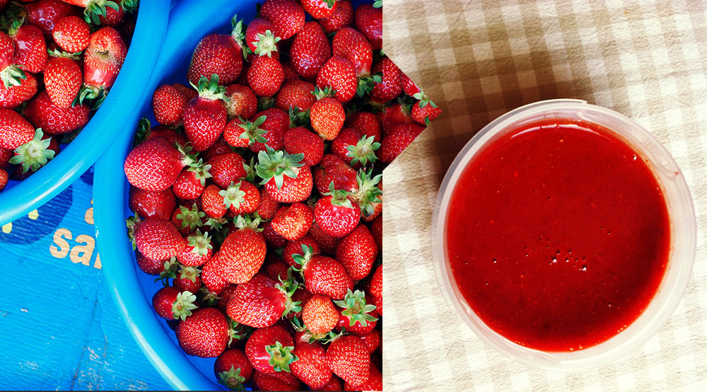 Empty the Fridge - Aardbeiensoepje