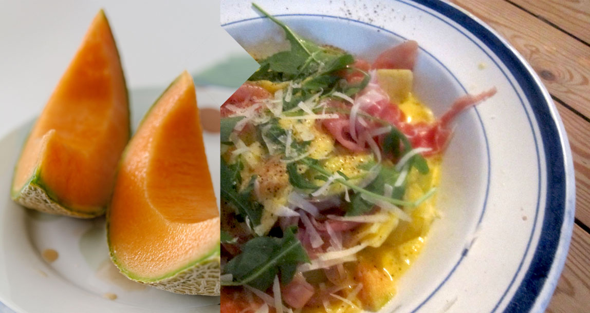 Empty the Fridge - Pasta al melone
