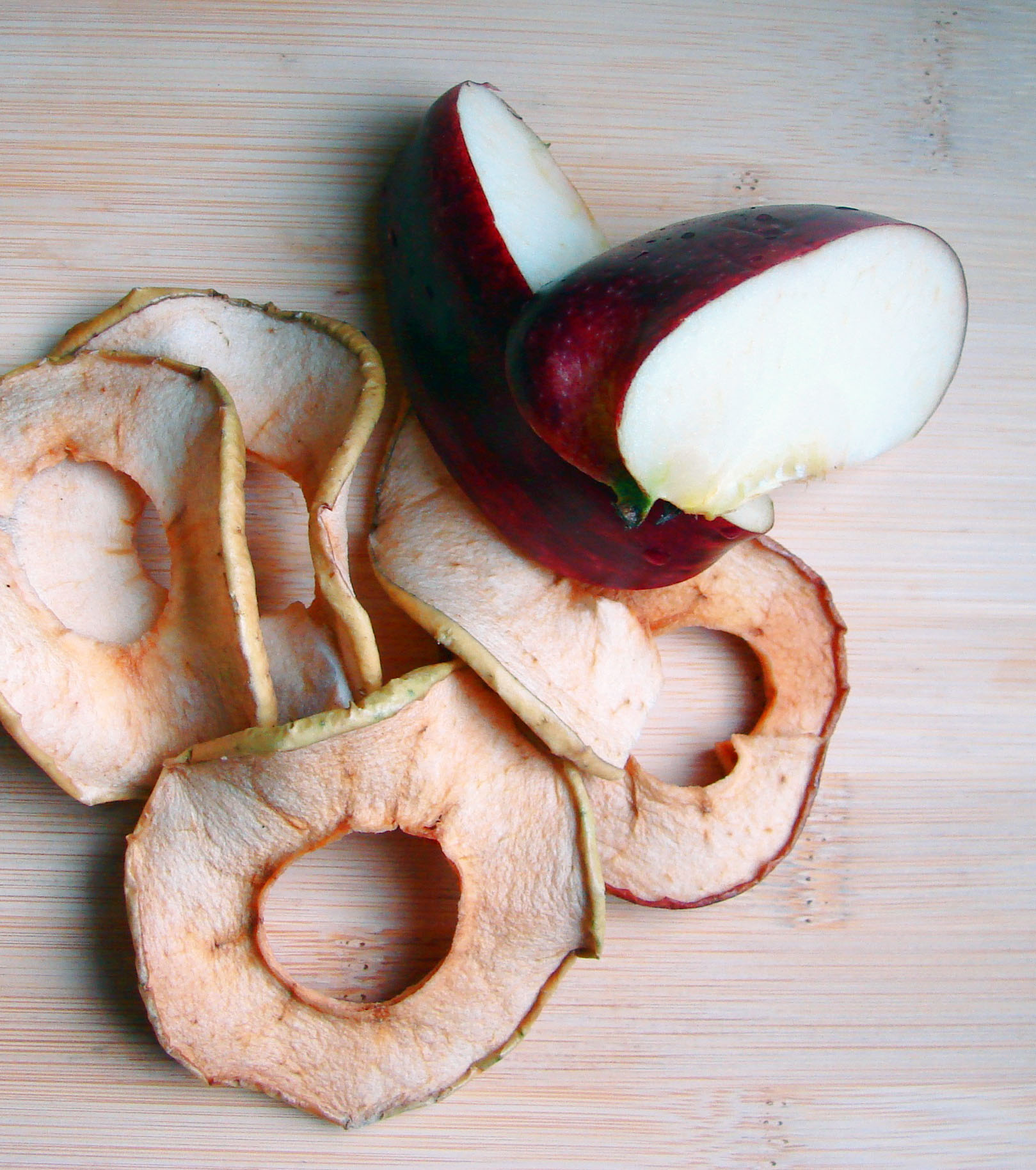Empty the Fridge - Gedroogde appelringen
