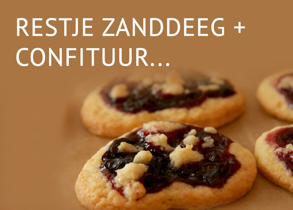 Empty the fridge - Restje zanddeeg