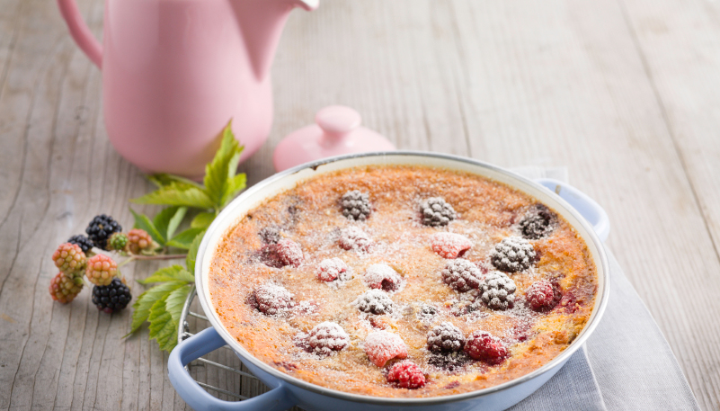 Empty the fridge - Clafoutis