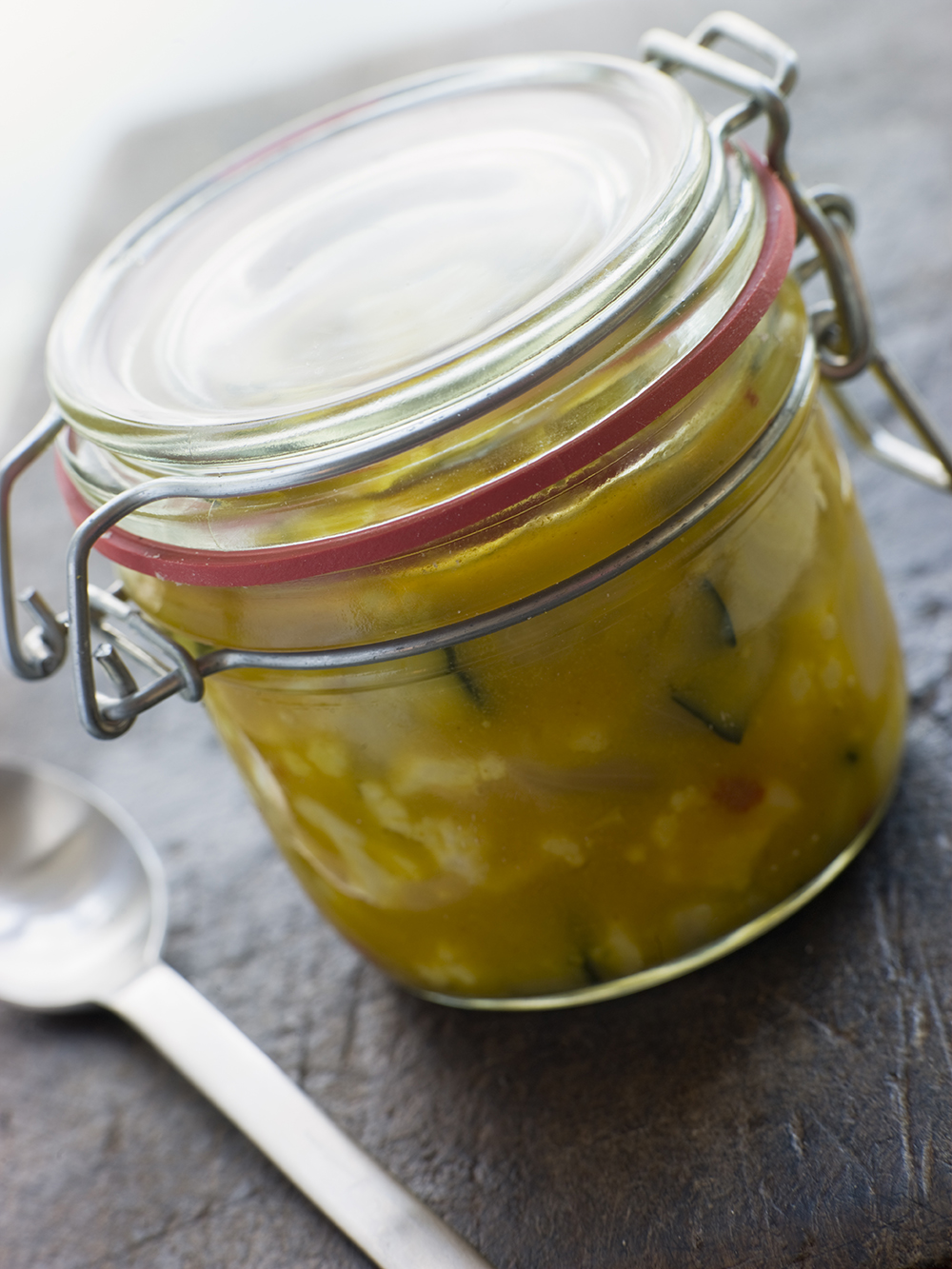 Empty the fridge - pickles
