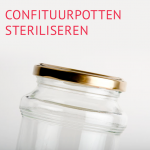 Empty the fridge - Confituurpotten steriliseren