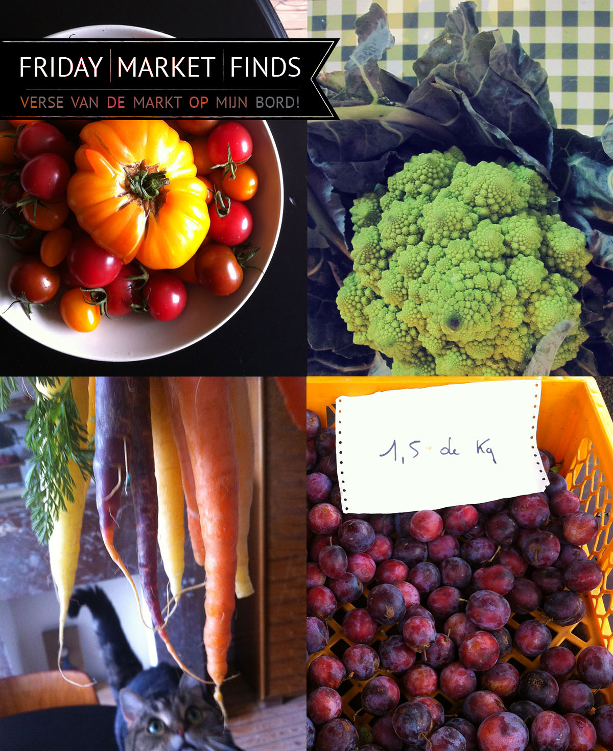 Empty the Fridge - Friday market finds