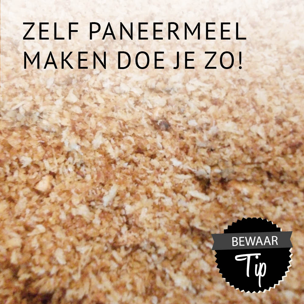 Empty the fridge - Zelf Paneermeel maken