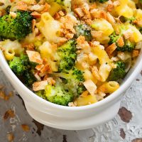 Empty the Fridge - Vegetarische mac and cheese