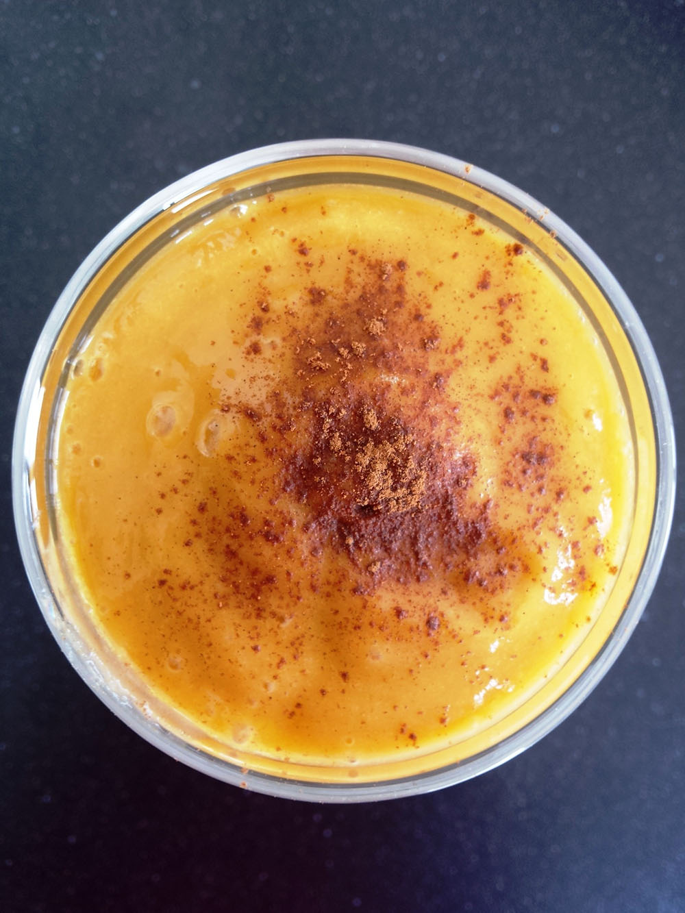 Empty the fridge - Mango lassi