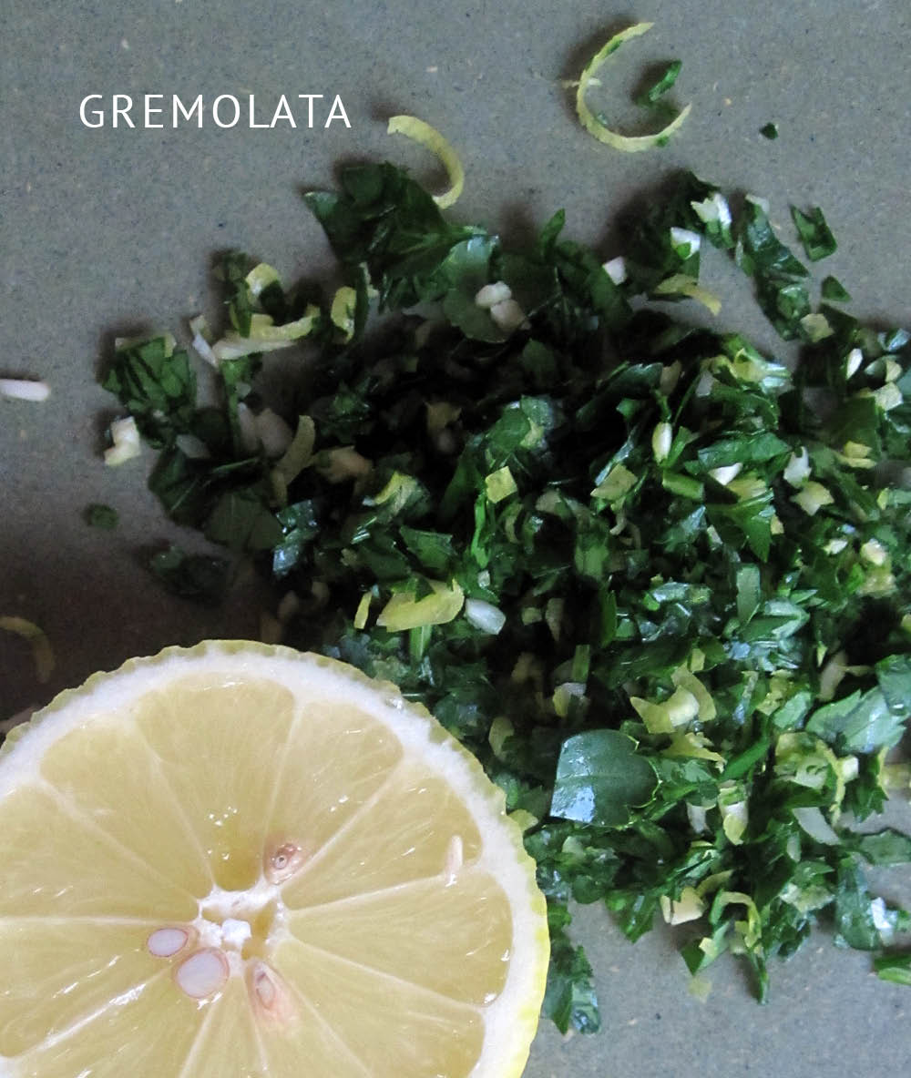 Empty the Fridge - Gremolata