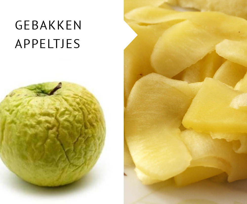 Empty the fridge - Gebakken appeltjes