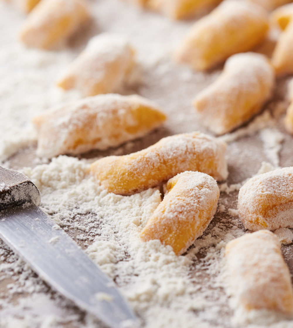Empty the Fridge - Pompoen gnocchi