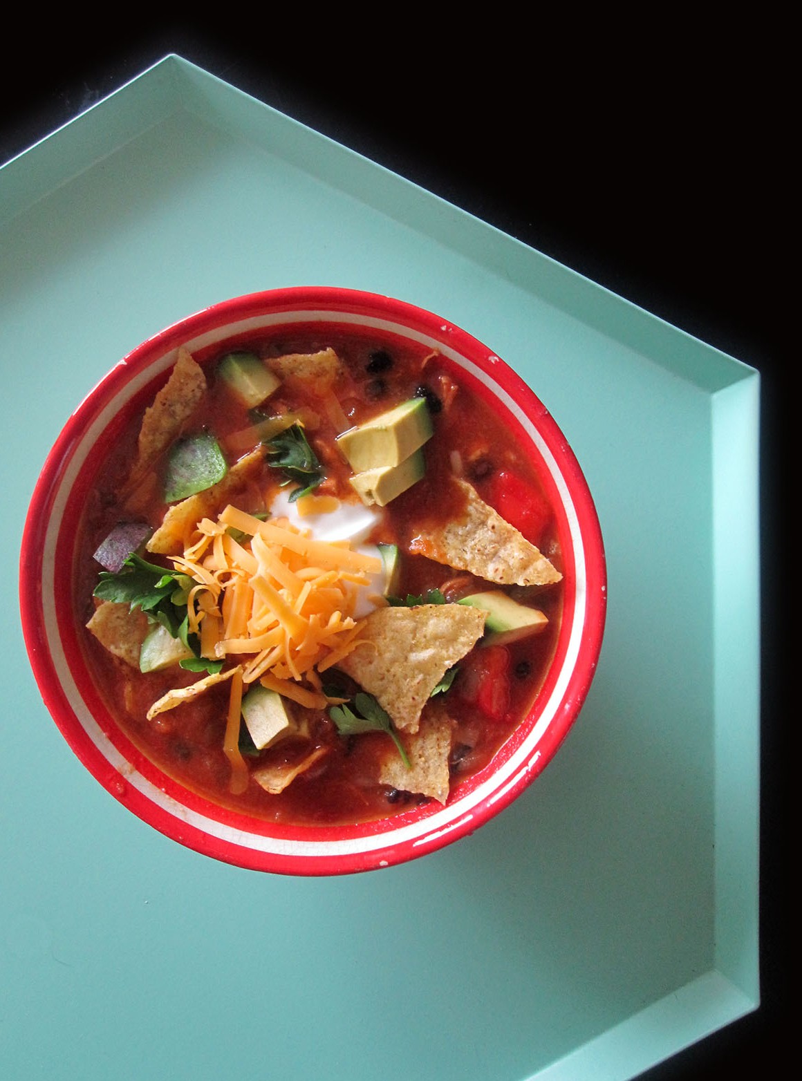 Empty the Fridge - Tortillasoep met kip