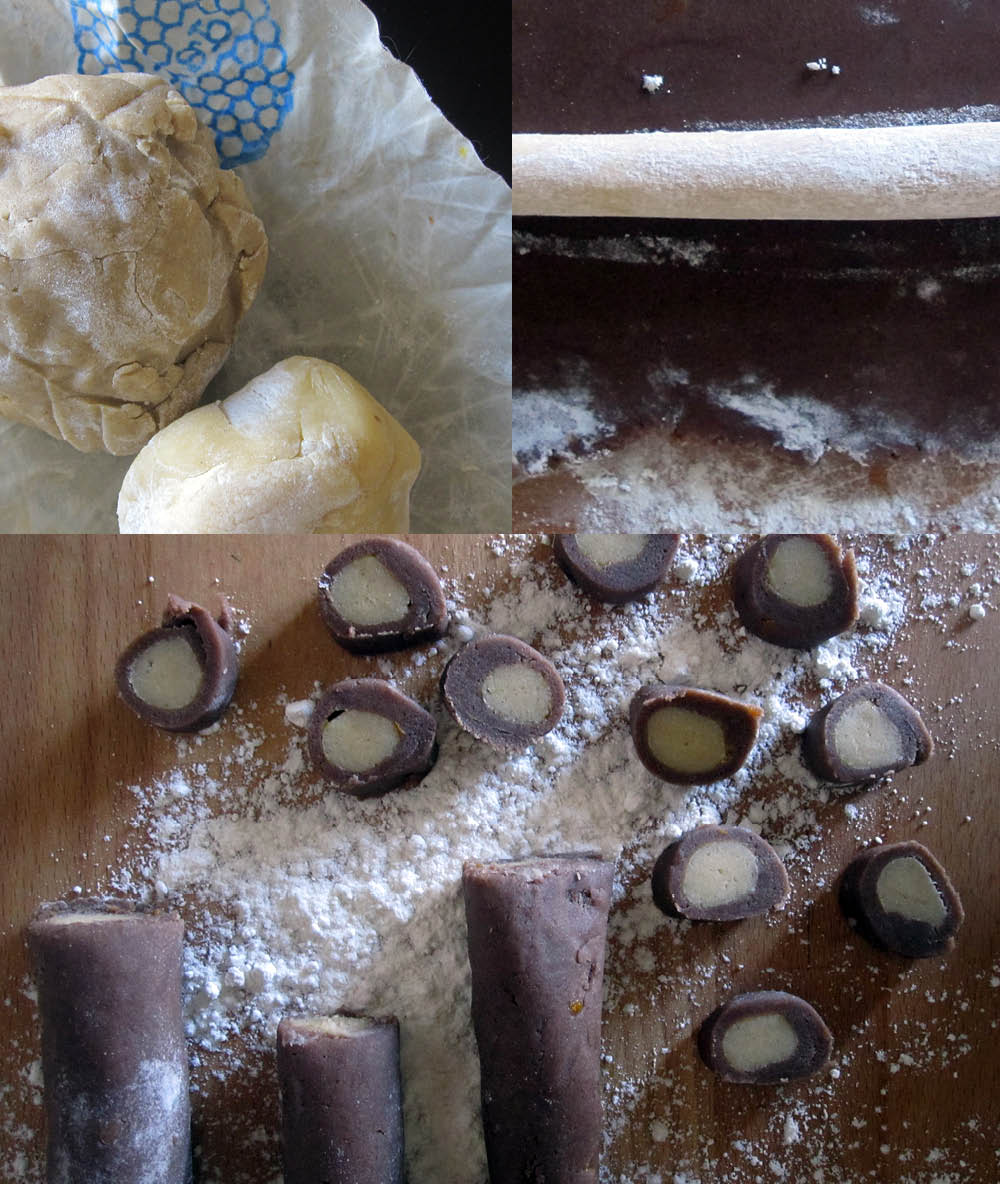 Empty the Fridge - Ronde dambordkoekjes maken