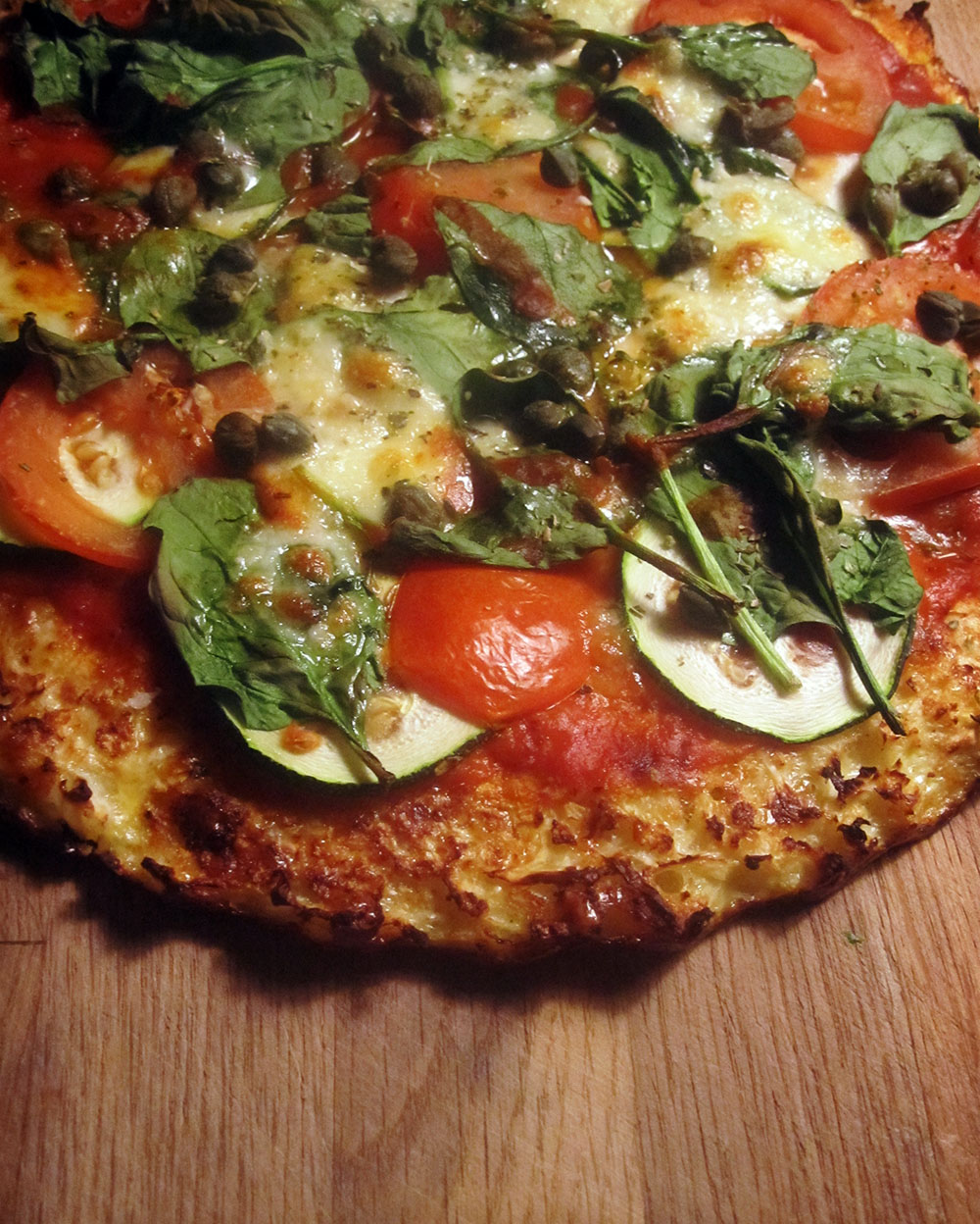 Empty the Fridge - Bloemkoolpizza