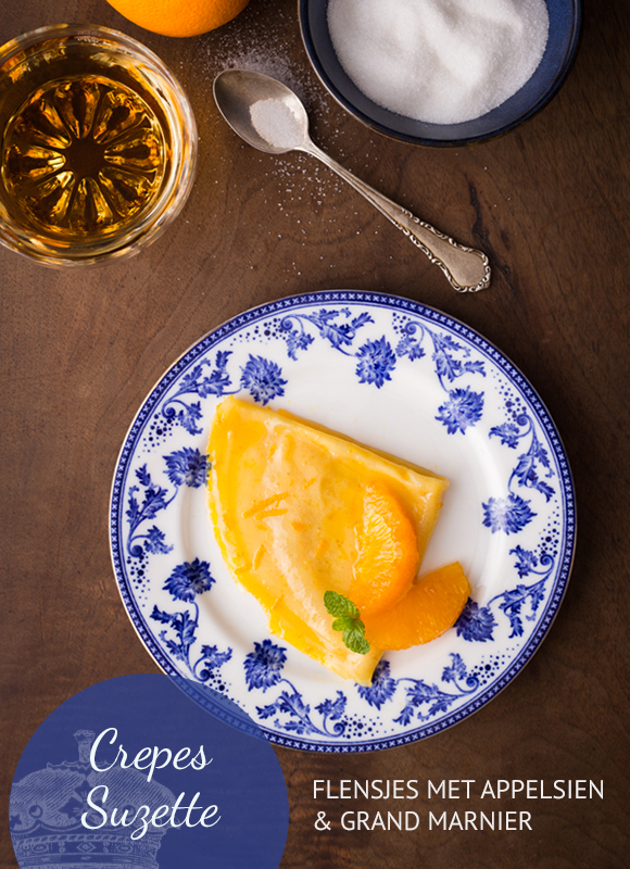 Empty the Fridge - Crepes suzette