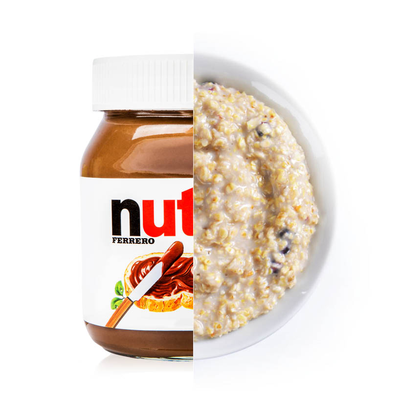 Empty the Fridge - Nutella hack breakfast 2