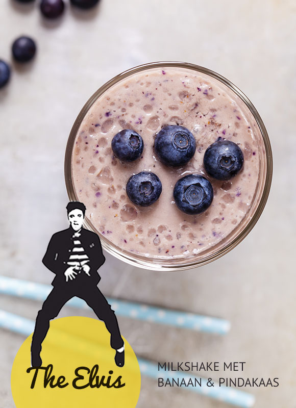 Empty the Fridge - The Elvis Milkshake met banaan en pindakaas