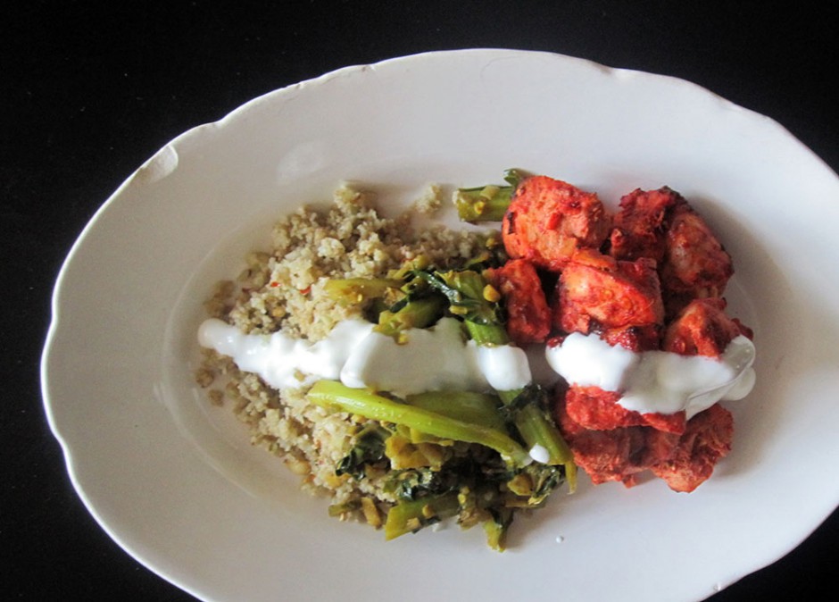 Empty the Fridge - Gobi ke danthal ki sabzi 3