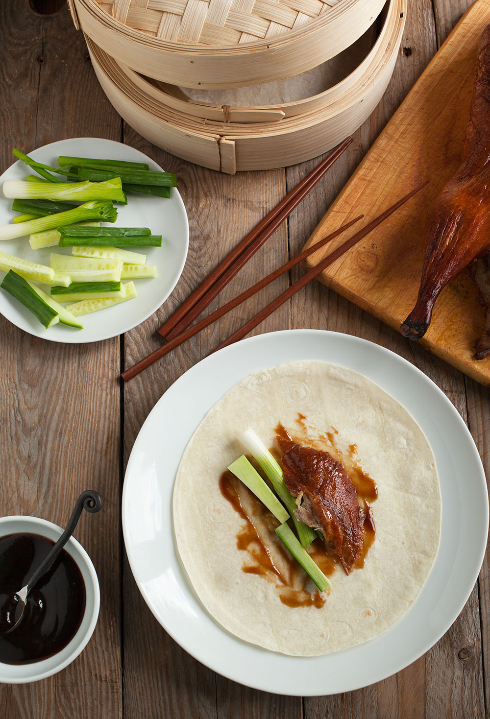 Empty the Fridge - Snelle peking duck