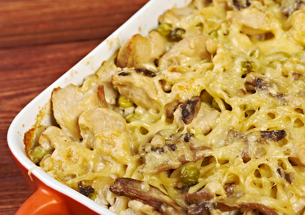 Empty the Fridge - Kalkoen Tetrazzini