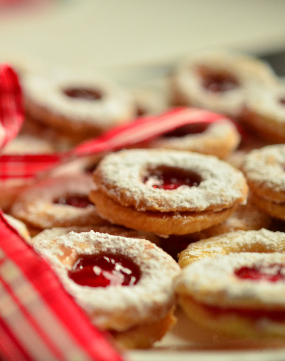 Empty the Fridge - Linzerkoekjes met een restje confituur