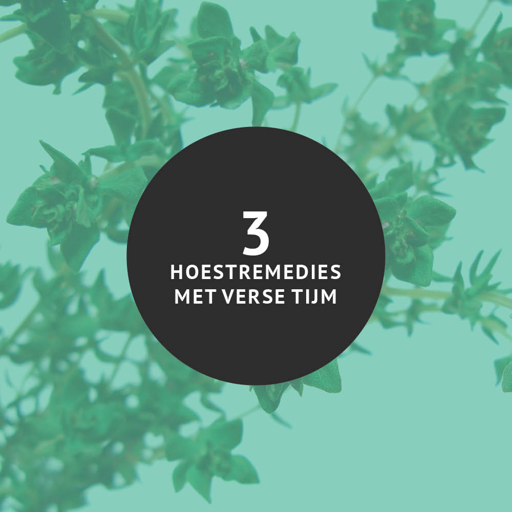 Empty the Fridge - 3 hoestremedies met een restje verse tijm social