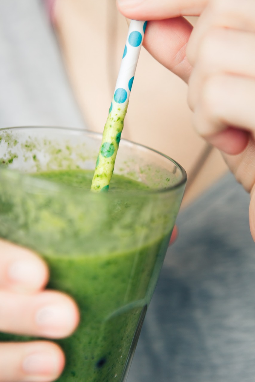 Empty the Fridge - Smoothie van spinazie, kiwi en banaan