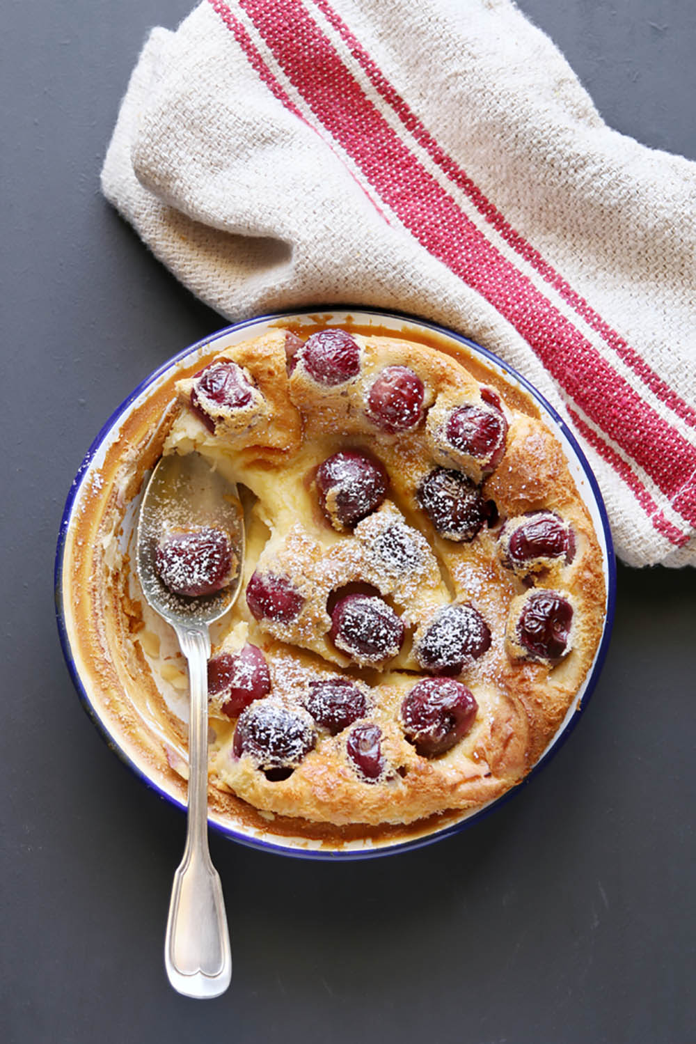 Empty the Fridge - Clafoutis met druiven