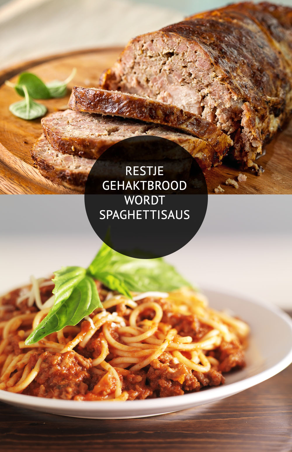 Empty the Fridge - Restje gehaktbrood wordt spaghettisaus