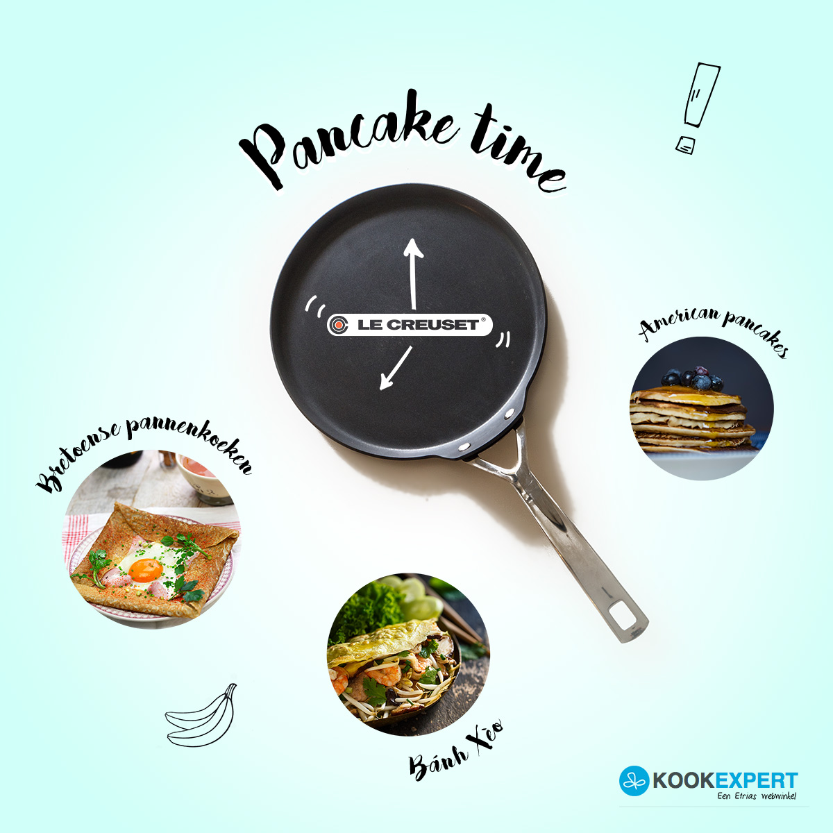 Empty the Fridge - Pancake-time
