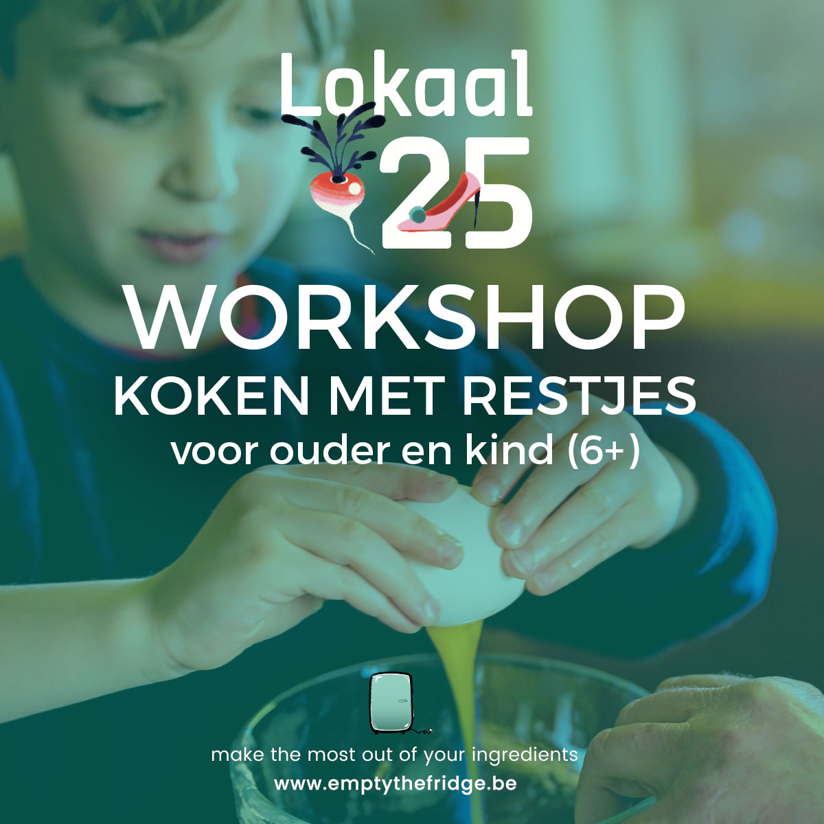 Empty the Fridge a- Koken met restjes - voor ouder en kind