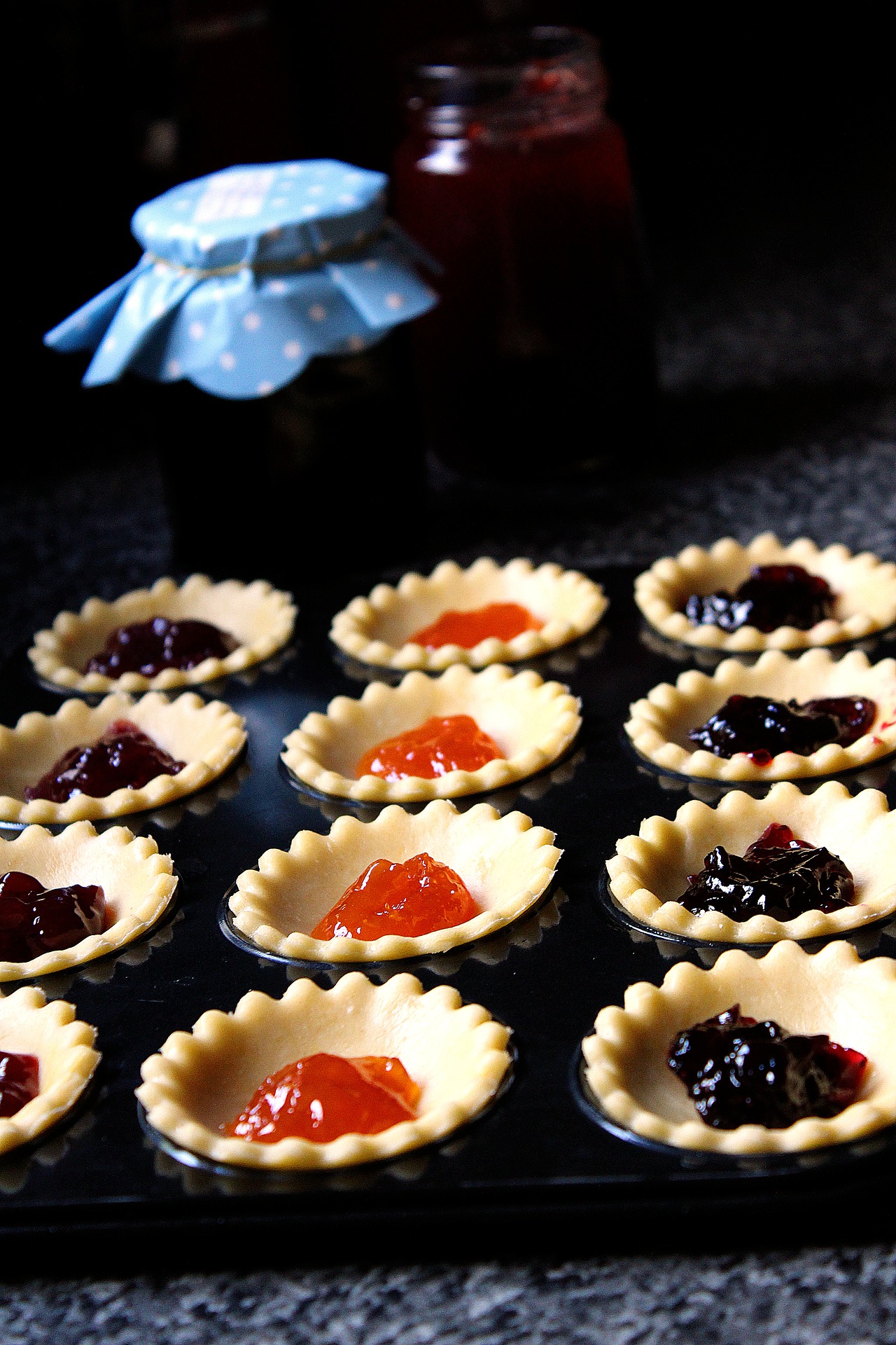 Empty the Fridge - Jam tarts