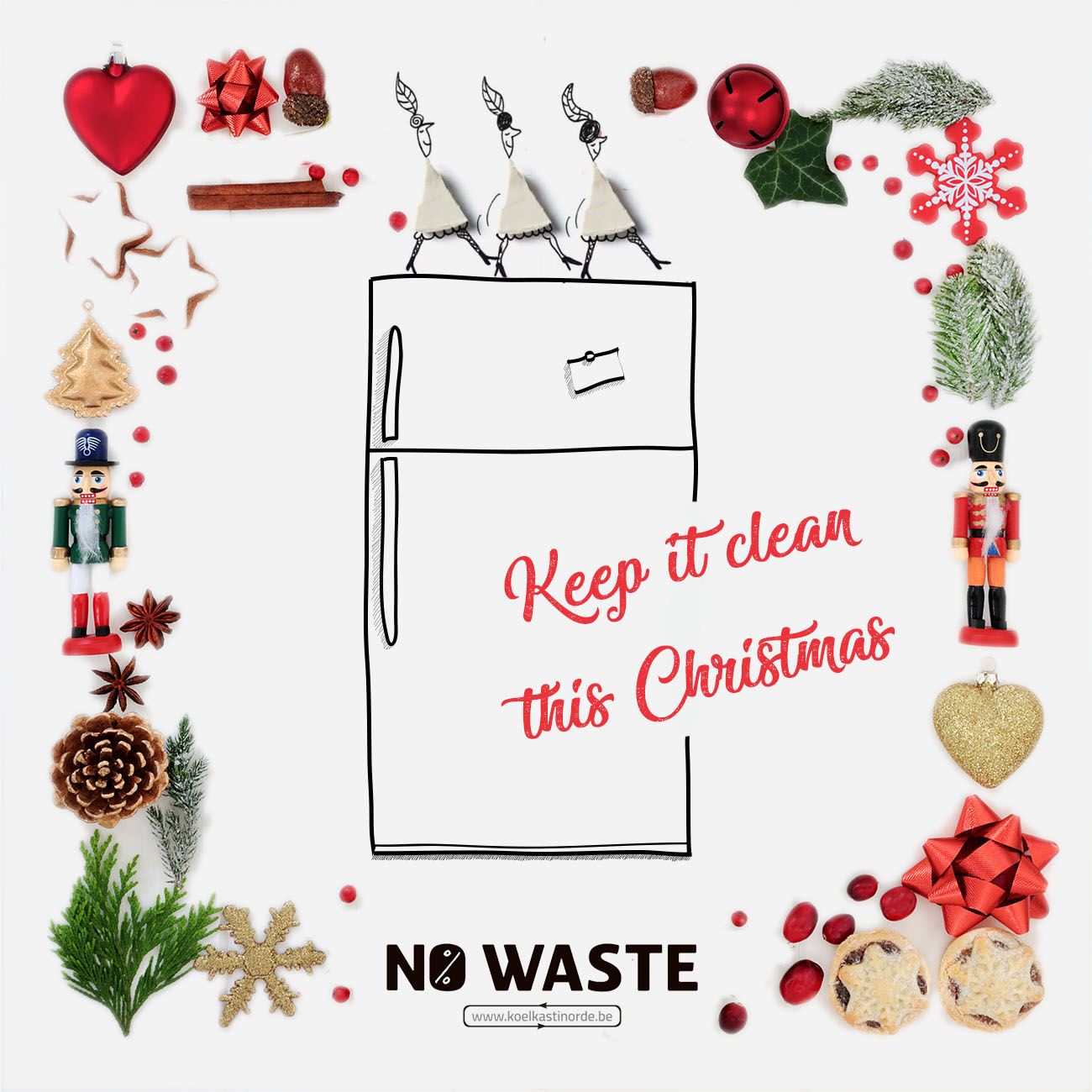 Empty the Fridge - Keep it clean this Christmas