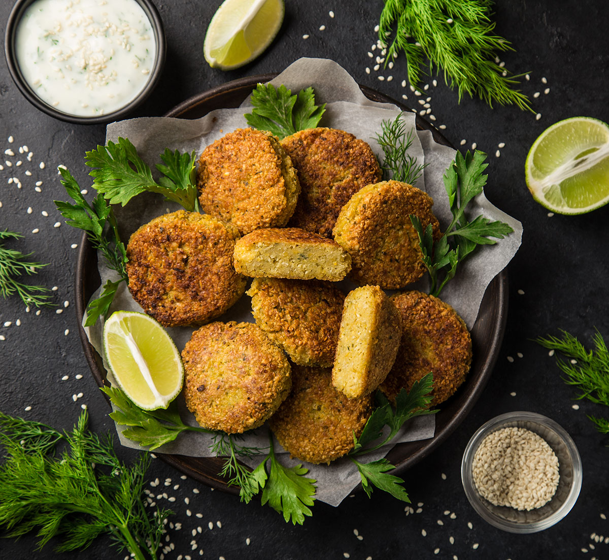 Empty the Fridge - Zelfgemaakte falafel
