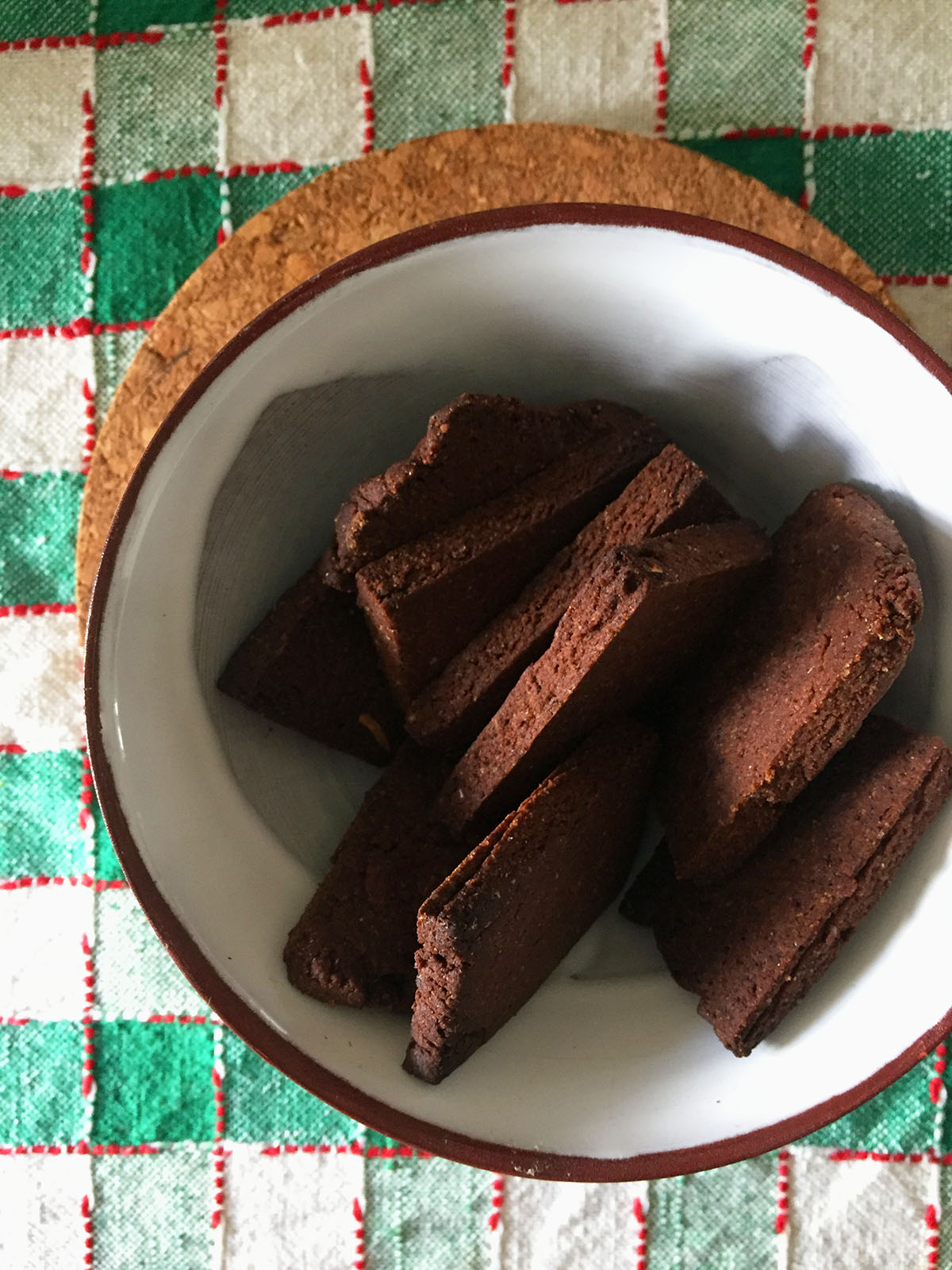 Empty the Fridge - Shortbread koekjes met koffiedrab