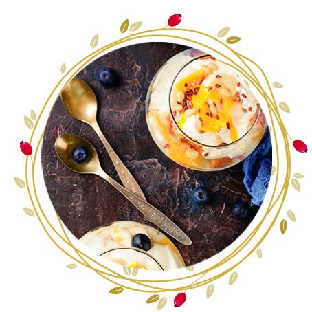 Empty the Fridge - Kersttollen trifle