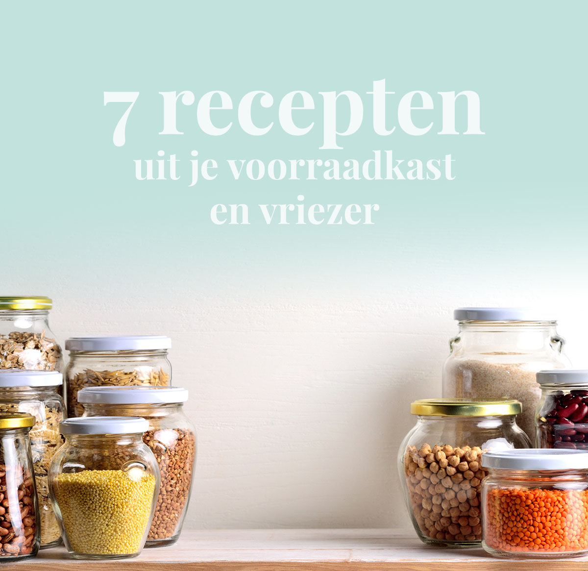 Empty the fridge - 7 recepten uit je voorraadkast en vriezer